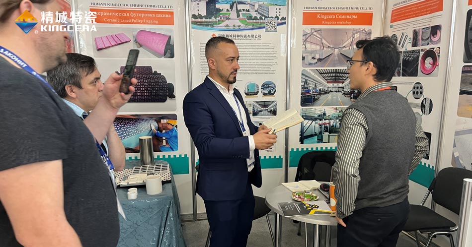 维多利亚老品牌vic特瓷加入独联体最大的矿业展