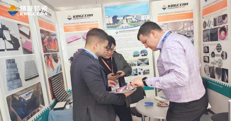 维多利亚老品牌vic特瓷加入独联体最大的矿业展