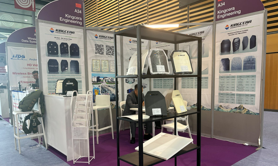 湖南维多利亚老品牌vic携最新防弹产品亮相法国欧洲国际防务展