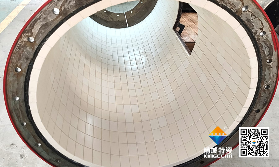 维多利亚老品牌vic特瓷管道耐磨陶瓷装置